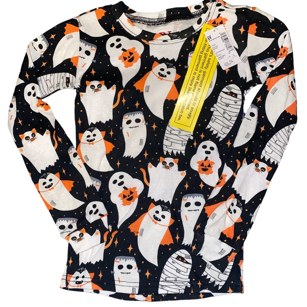 📍🆕🏷NWT The Children’s Place Size 5T Sleep/lounge wear Halloween 👻